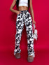 Džinsa bikses "FASHION PRINT Y3357" - pelēkbrūnas PRE-ORDER